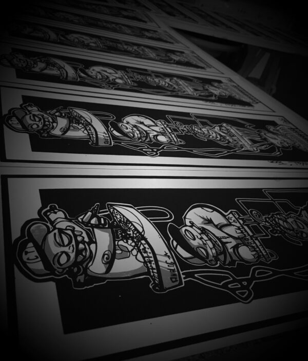 Pancarte sérigraphiée Tekno LSG – Image 2