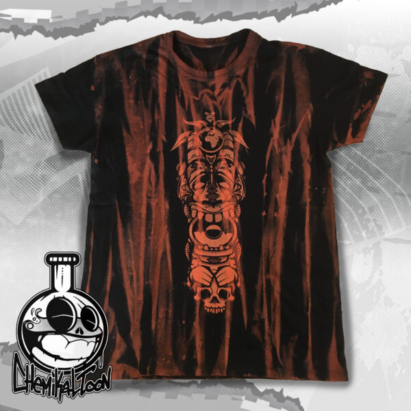T-shirt Tribal engine totem E.S