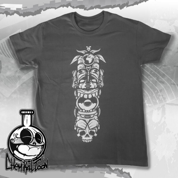 T-shirt Tribal engine totem