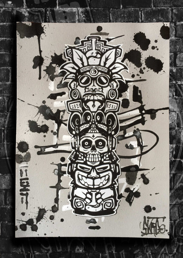 Affiche Chemikal totem